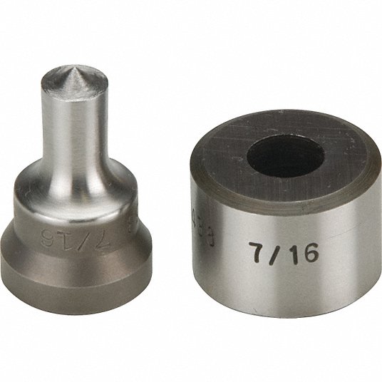 Enerpac 0.44" Carbon Steel Round Punch and Die Set – SPD438