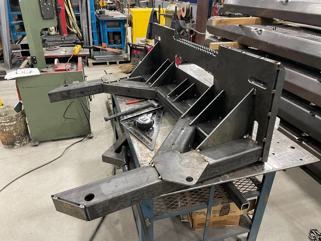 DIY Tree Spade Fabrication Progress