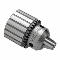 Jacobs 6208D Medium Duty Plain Bearing Drill Chuck – 1/4" Capacity, 3/8"-24 Taper Shank