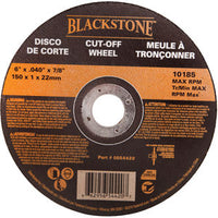 Aluminum Oxide Depressed Center Cutting Wheels – 5" to 7", 24–60 Grit