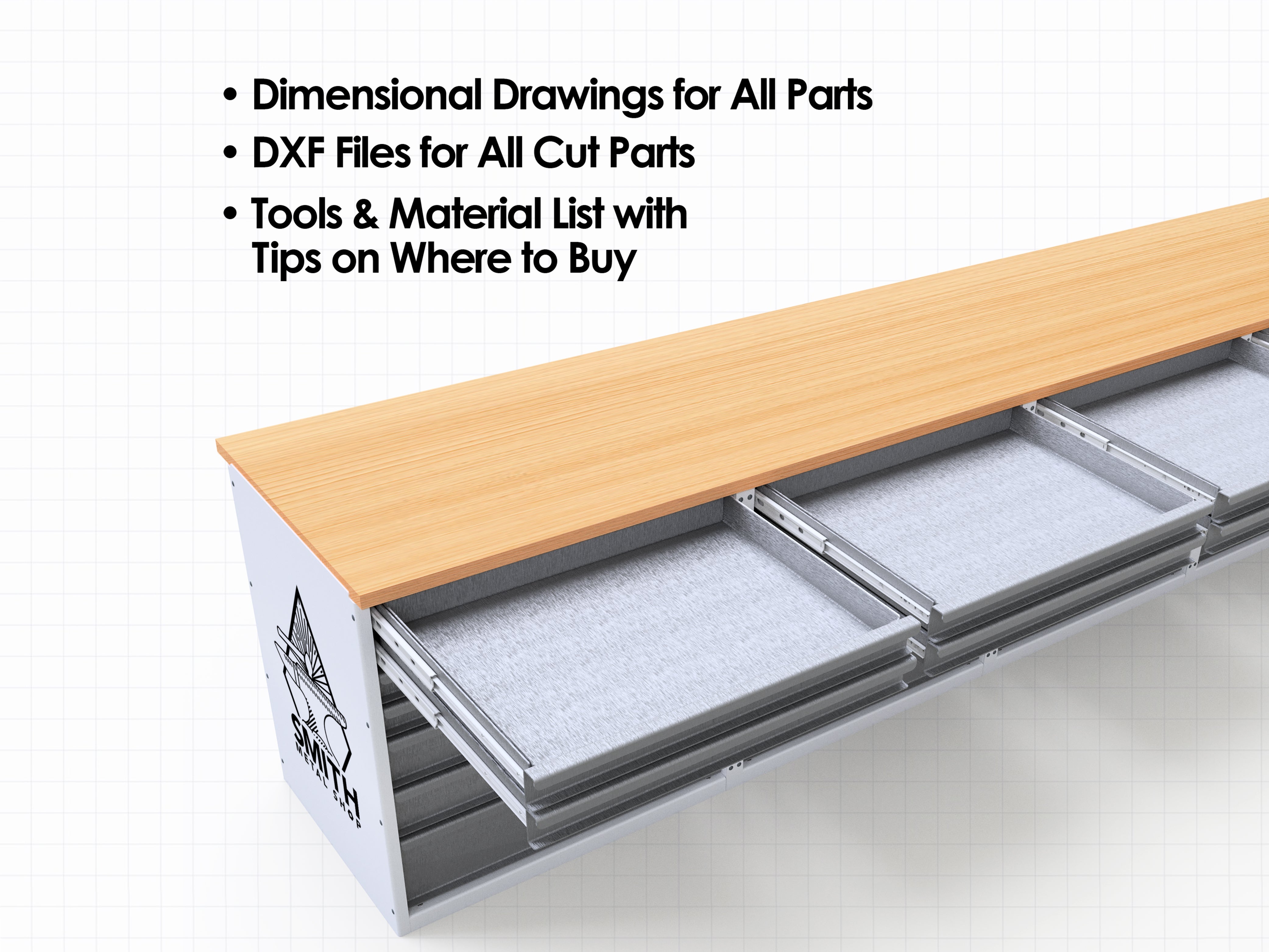 Ultimate Shop Toolbox DIY Welding Plans