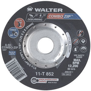Aluminum Oxide Depressed Center Cutting Wheels – 5" to 7", 24–60 Grit